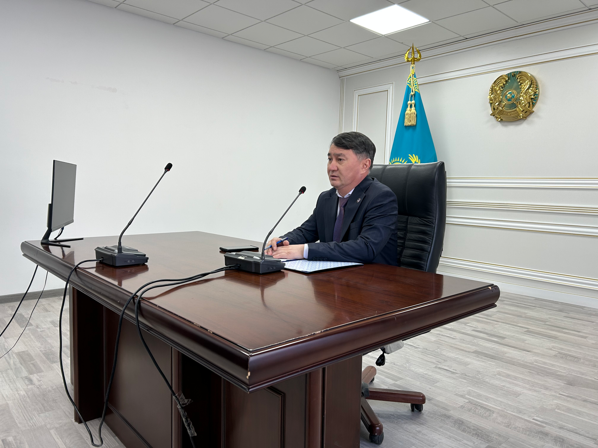 Қорқыт Ата атындағы Қызылорда университетінің студенттерімен кездесу өткізді