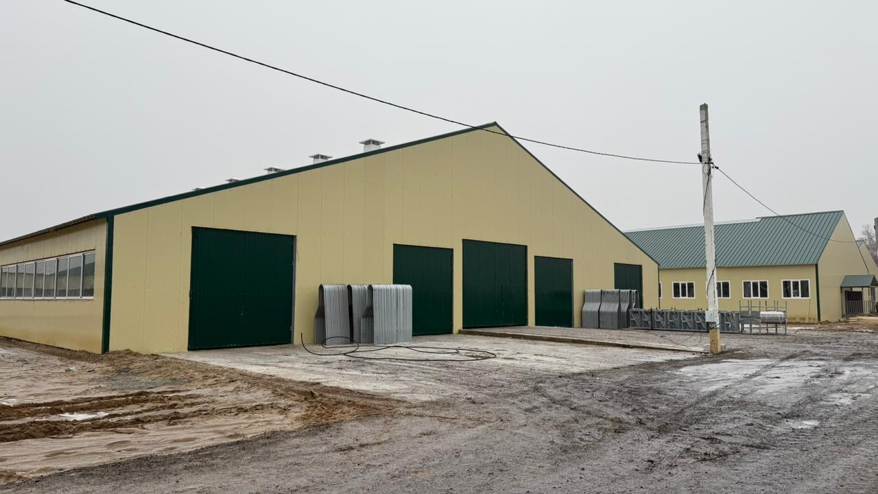 "Сүт-тауар фермасын салу"