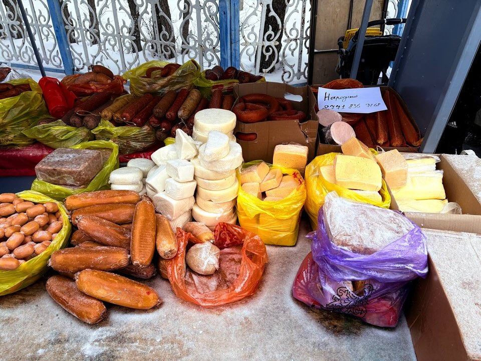 В районном центре прошла традиционная сельскохозяйственная ярмарка.