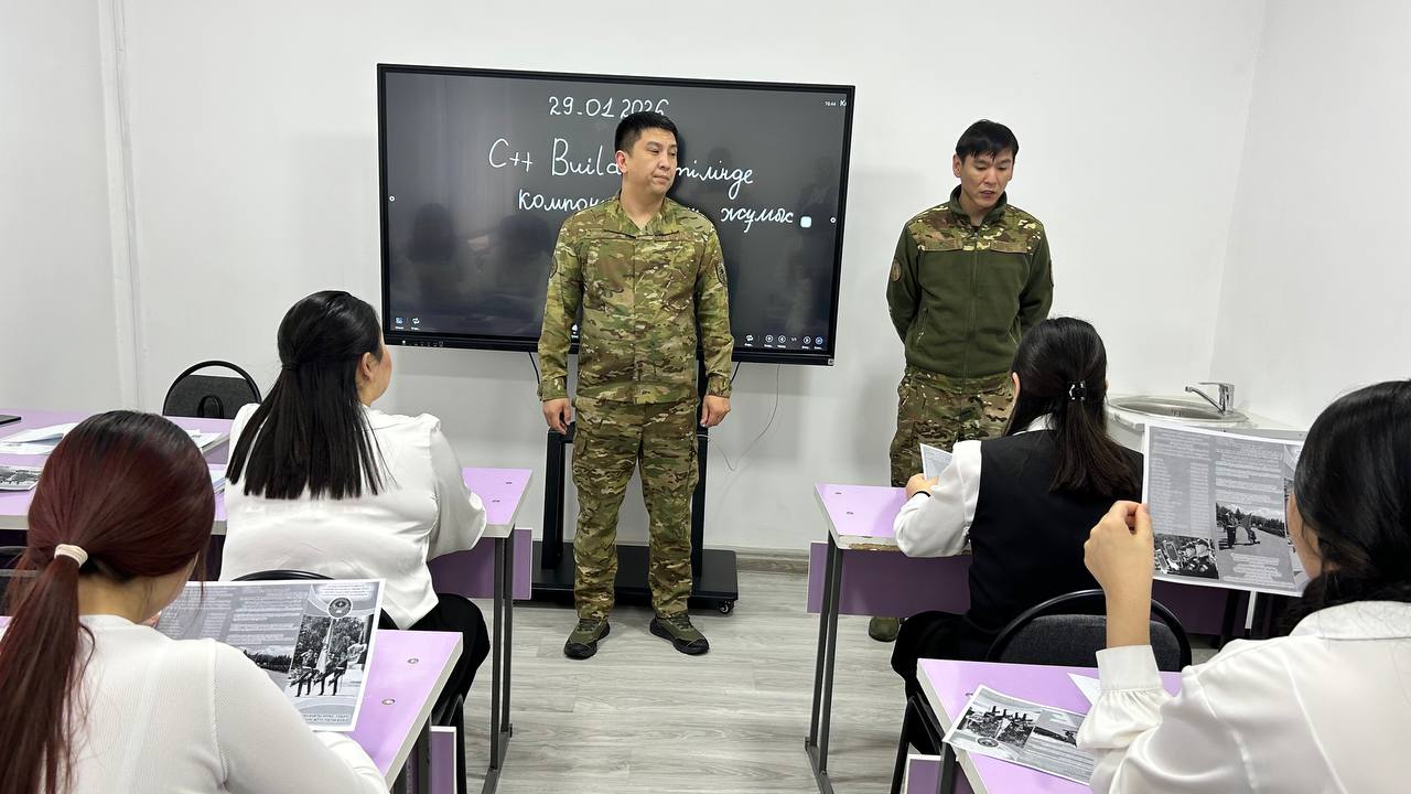 Студенттермен үгіт-насихат жұмыстары жүргізілді