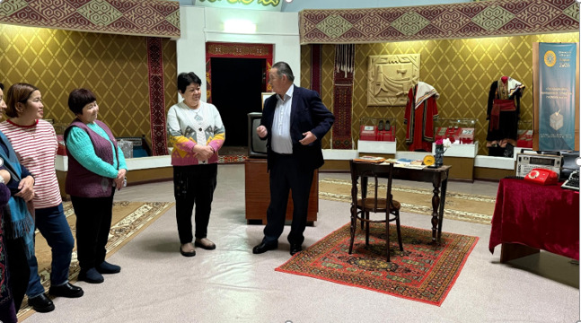 Дүниежүзілік сайлау күніне орай сайлаудың мұражайдағы бір күні өтті.