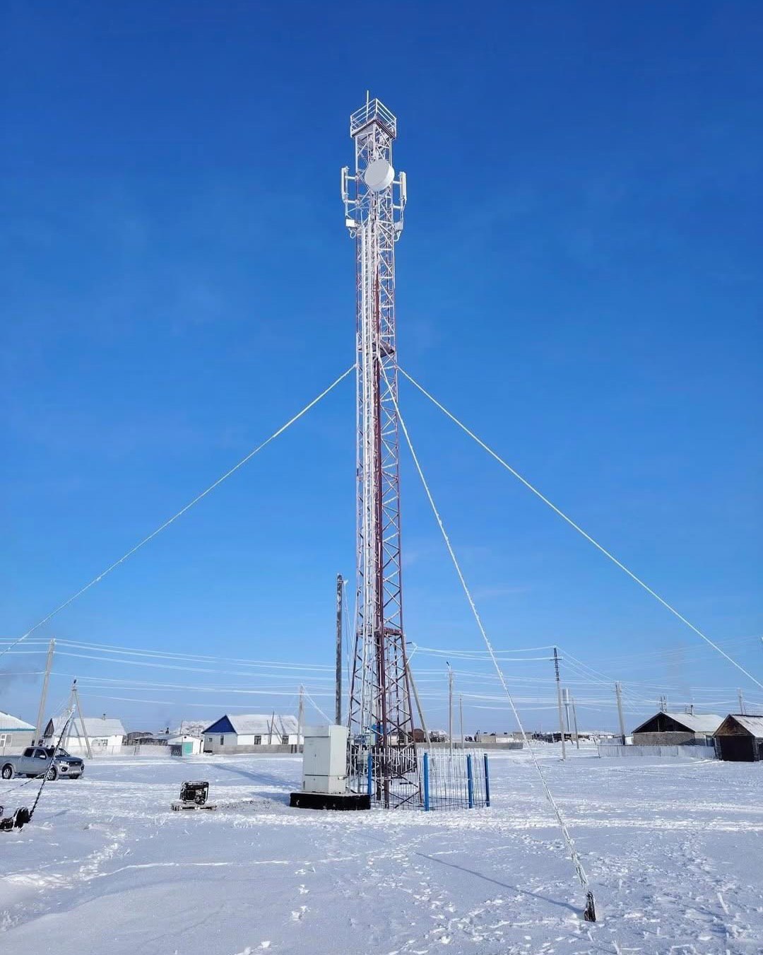 Село в Мугалжарском районе подключили к мобильной связи