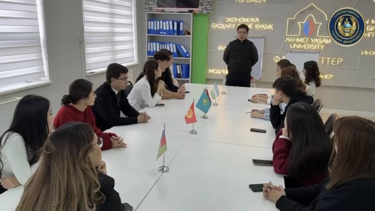 Түркістанда цифрлық сауаттылықты арттыруға бағытталған бірегей профилактикалық іс-шара өтті&nbsp;