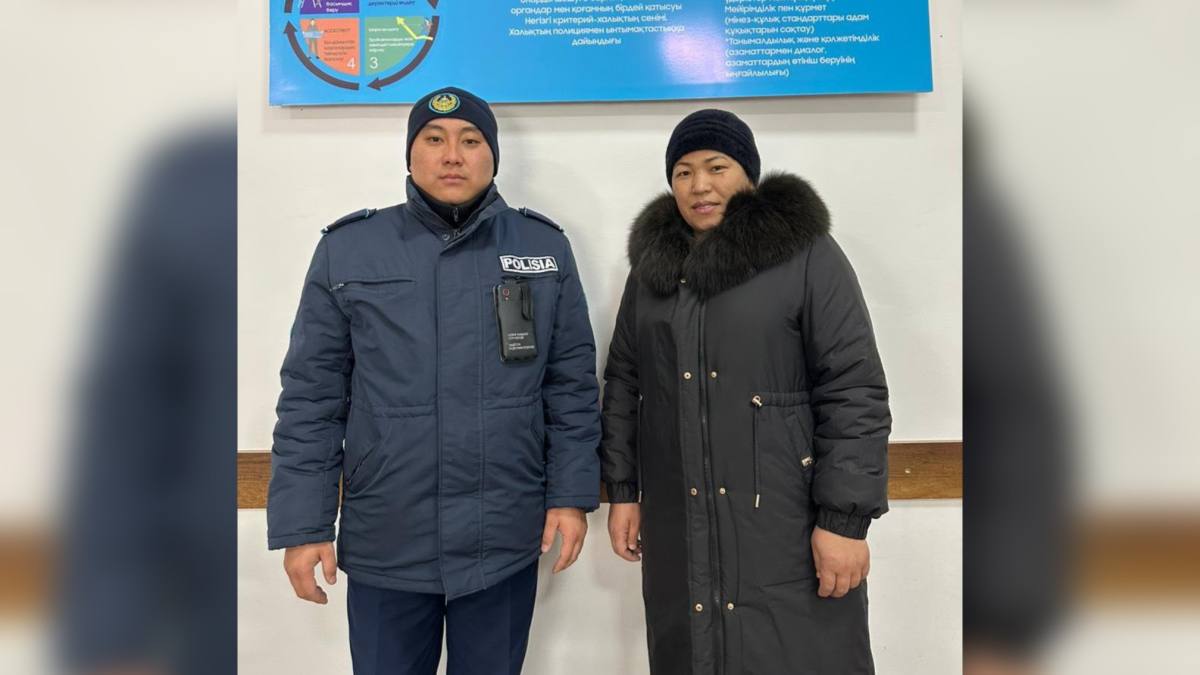 Полицейский спас жительницу Туркестанской области от агрессивной собаки&nbsp;