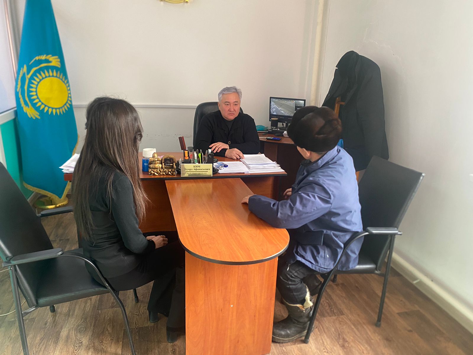 Ауыл тұрғындарымен жеке қабылдау өткізілді.