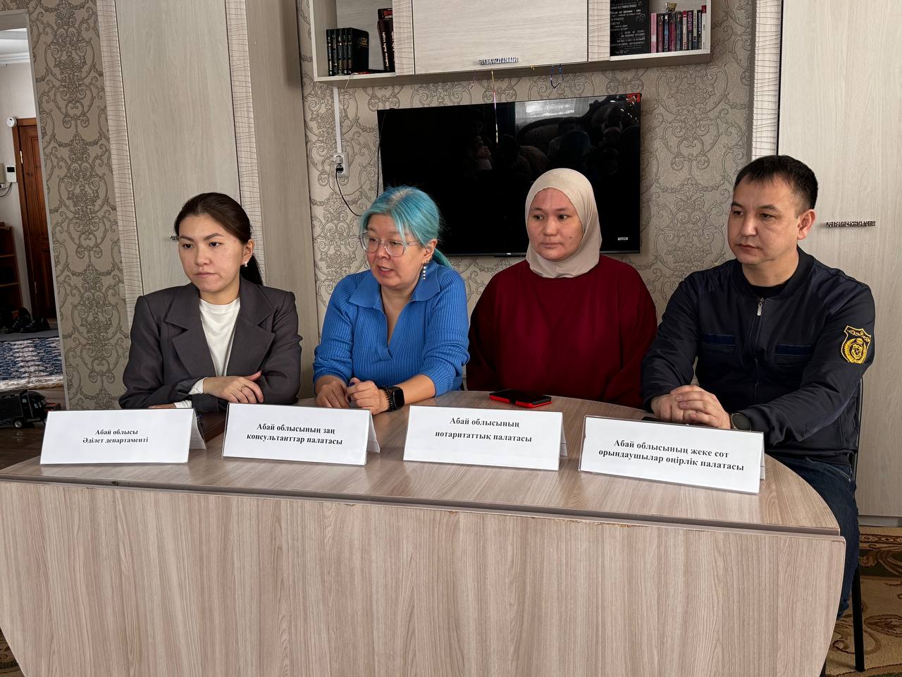 &nbsp;«Ана үйі» мекемесінде «Заң мен тәртіп» қағидаларын ілгерету шеңберінде «Әділет кеңес береді» акциясы өтті.
