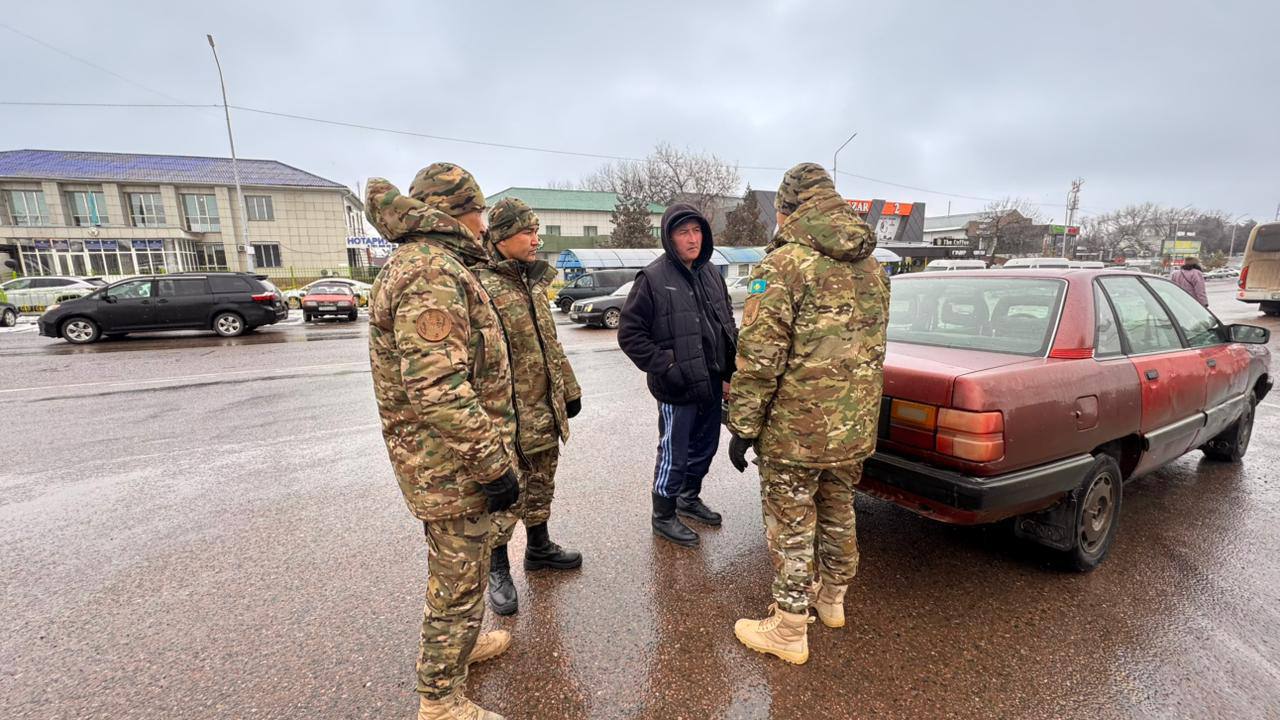 Меркі ауданында автокөліктегі өрт қауіпсіздігі бойынша профилактикалық жұмыстар жүргізілді
