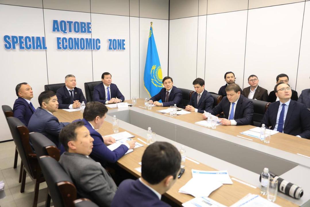 Облыс әкімі Асхат Шахаров «Ақтөбе» арнайы экономикалық аймағының аумағын дамыту мәселесін қарады