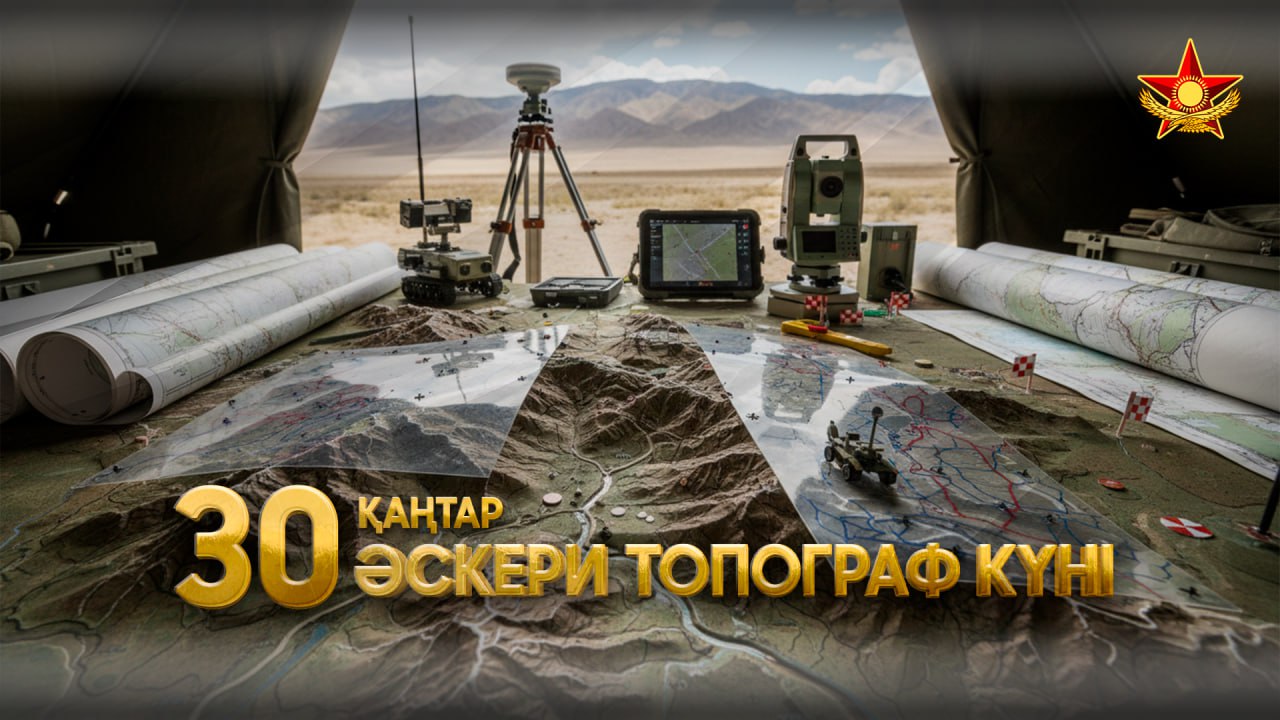 Әскери топограф күні: мамандар 3D-модельдеуді енгізіп, цифрлық ұрыс алаңын қалыптастыруда