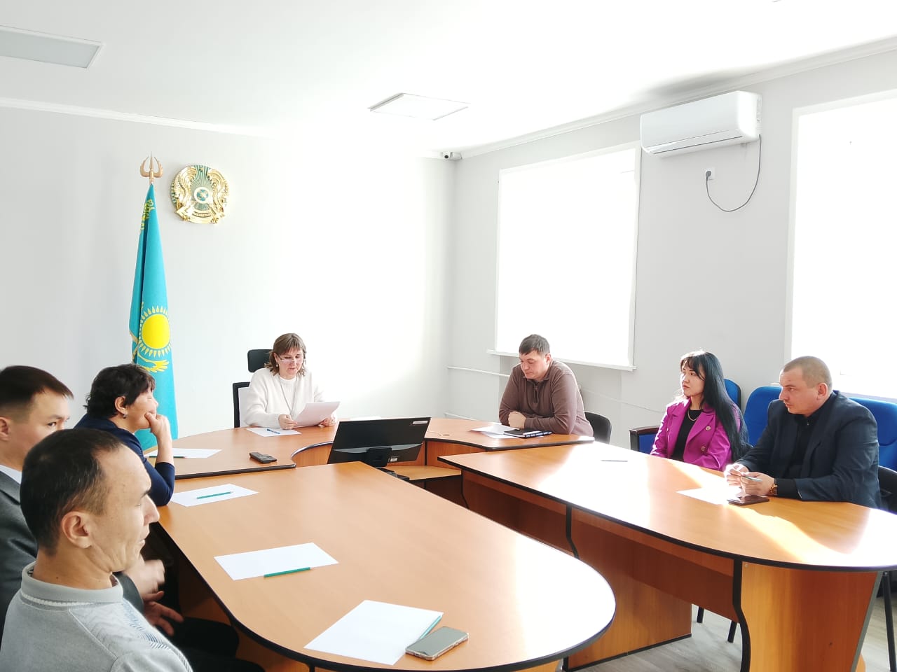 Қоғамдық кеңестің отырысы Денисов ауданының № 2