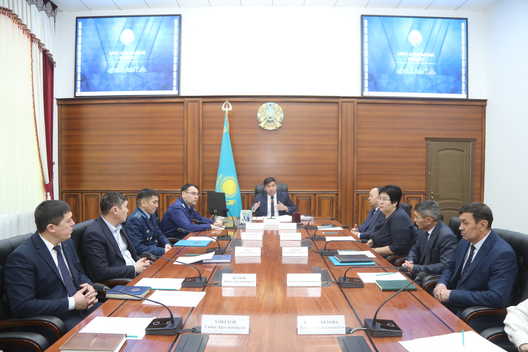 Арал ауданында кәмелетке толмағандардың құқықтарын қорғау жөніндегі комиссия отырысы өтті