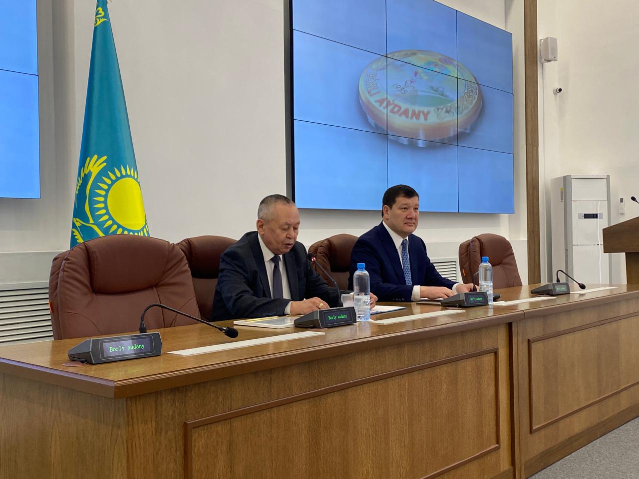 Бөрлі аудандық Қоғамдық кеңесінің отырысы