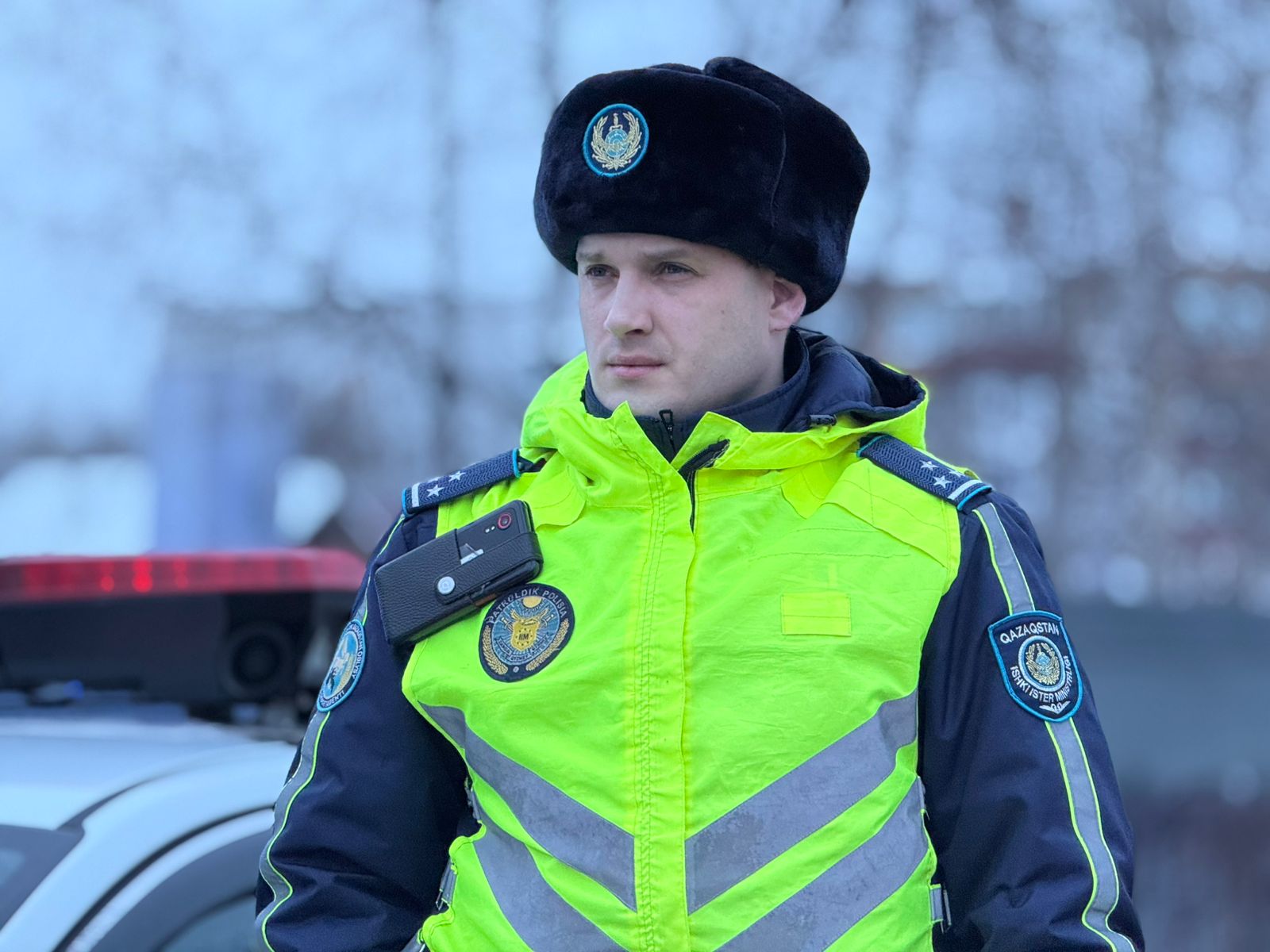 Полицейский, награждённый орденом «Айбын», рассказал, как проходит его рабочий день