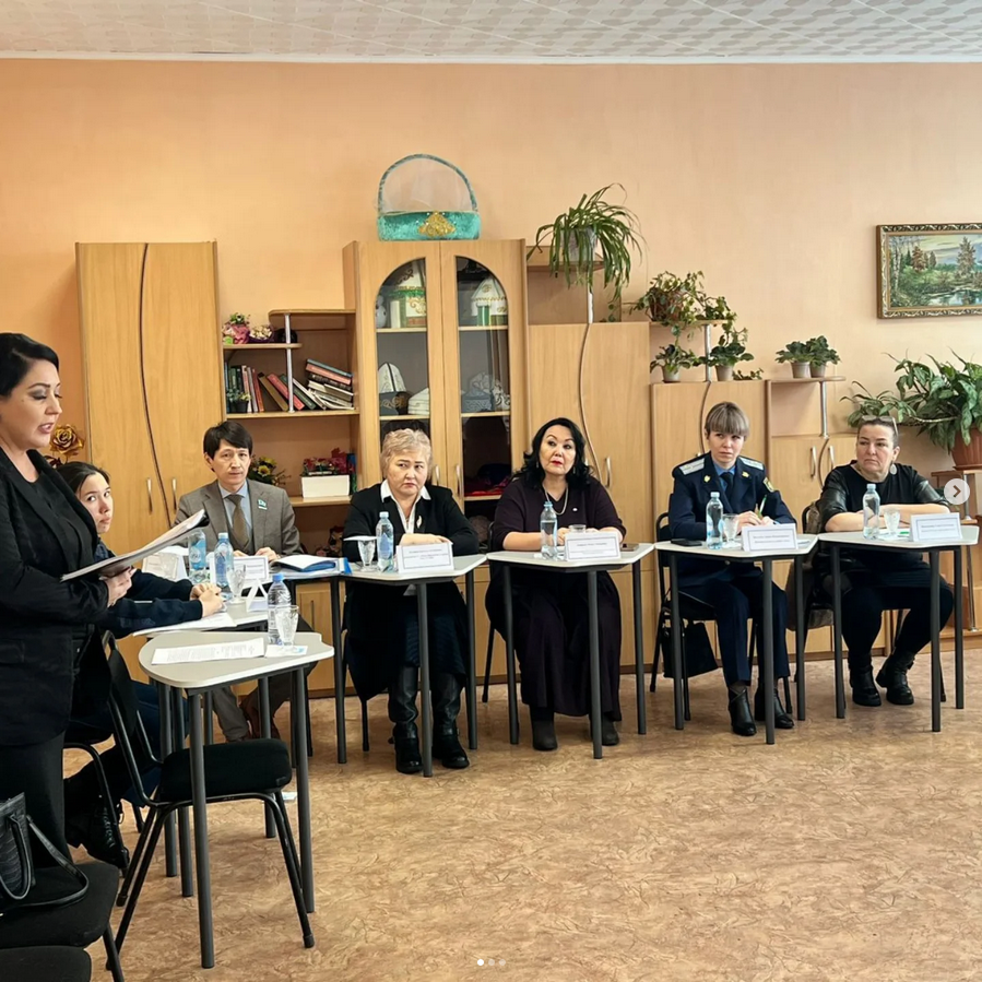 2026 жылғы 28 қаңтарда Алтай ауданының кәмелетке толмағандар істері және олардың құқықтарын қорғау жөніндегі комиссиясының төрайымы Ж.А.Аскарованың жетекшілігімен комиссия отырысы өтті.