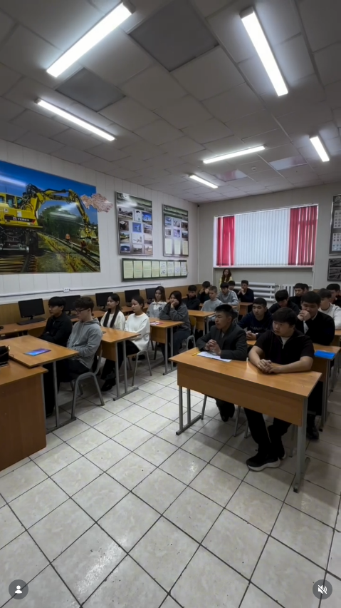 30.01.2026 ж. Мемлекеттік сот орыншаушы Мухангалиева Жанель Сабитовна «Жезқазған Бизнес және көлік колледжі» ЖММ студенттеріне «Сыбайлас жемқорлыққа қарсы іс қимыл, адалдық пен жауапкершілік тақырыбына семинар өткізді.