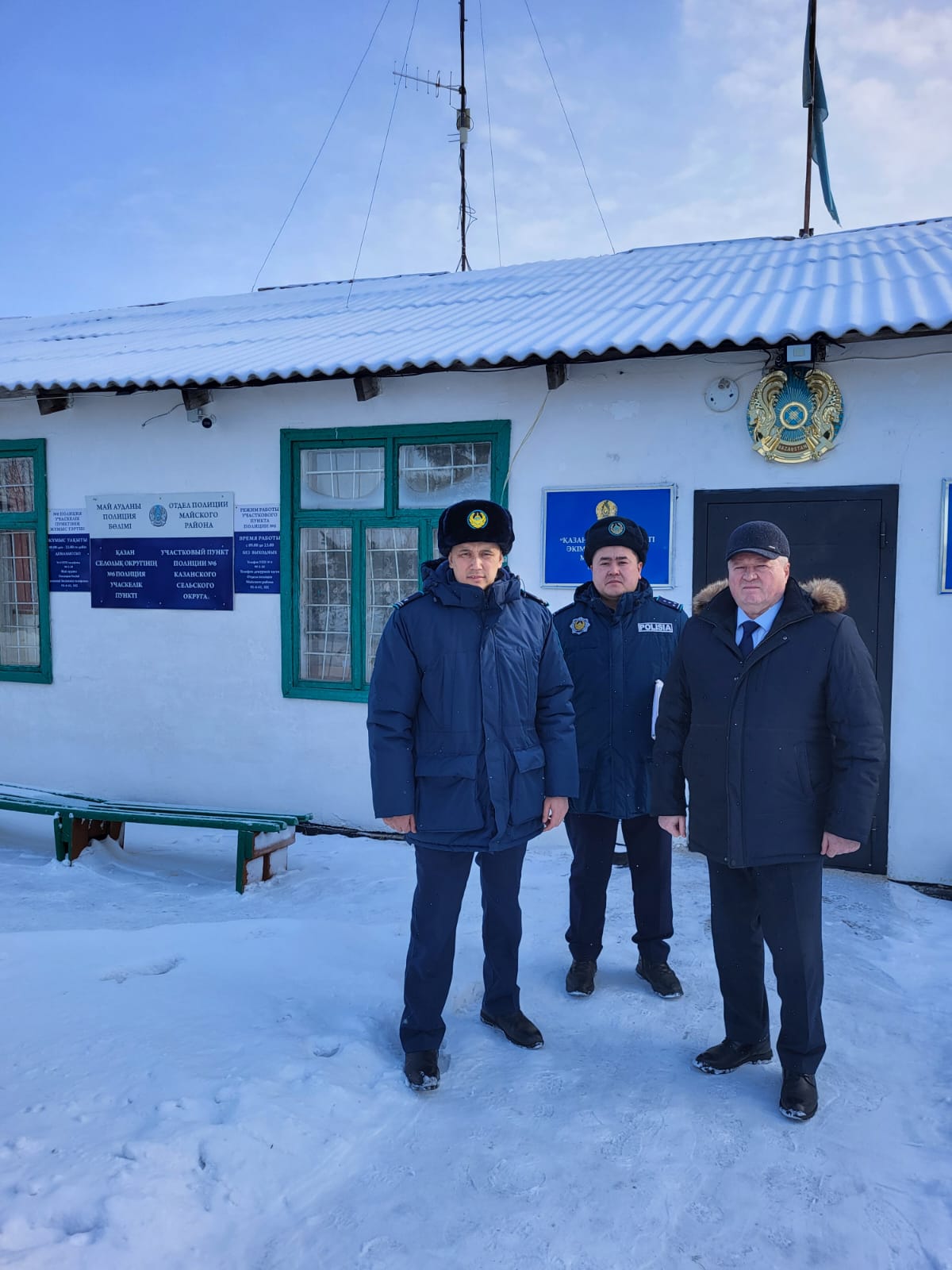 Май ауданына жұмыс сапары