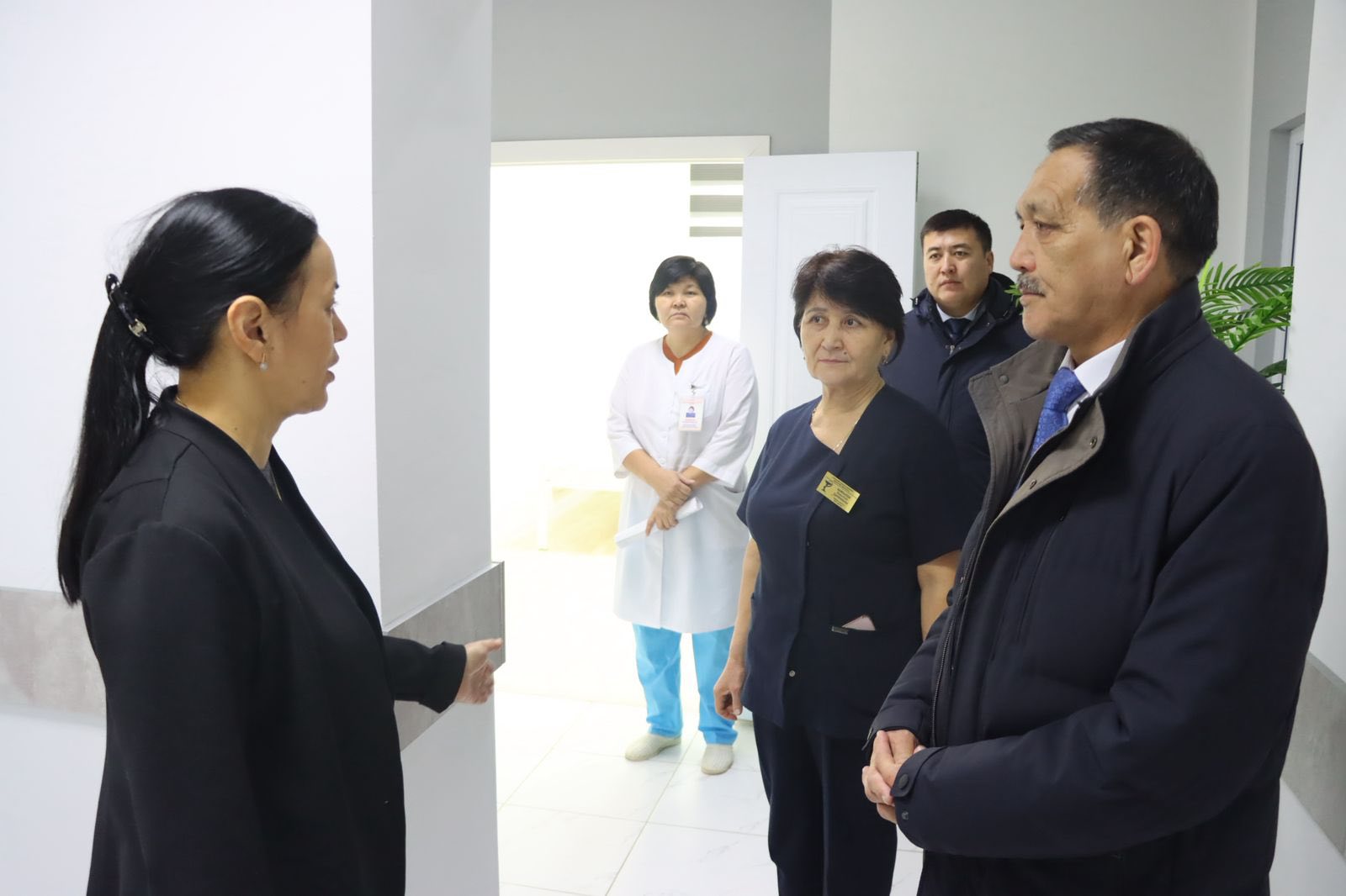 Нағи Ілиясов атындағы дәрігерлік амбулатория жұмысымен танысты