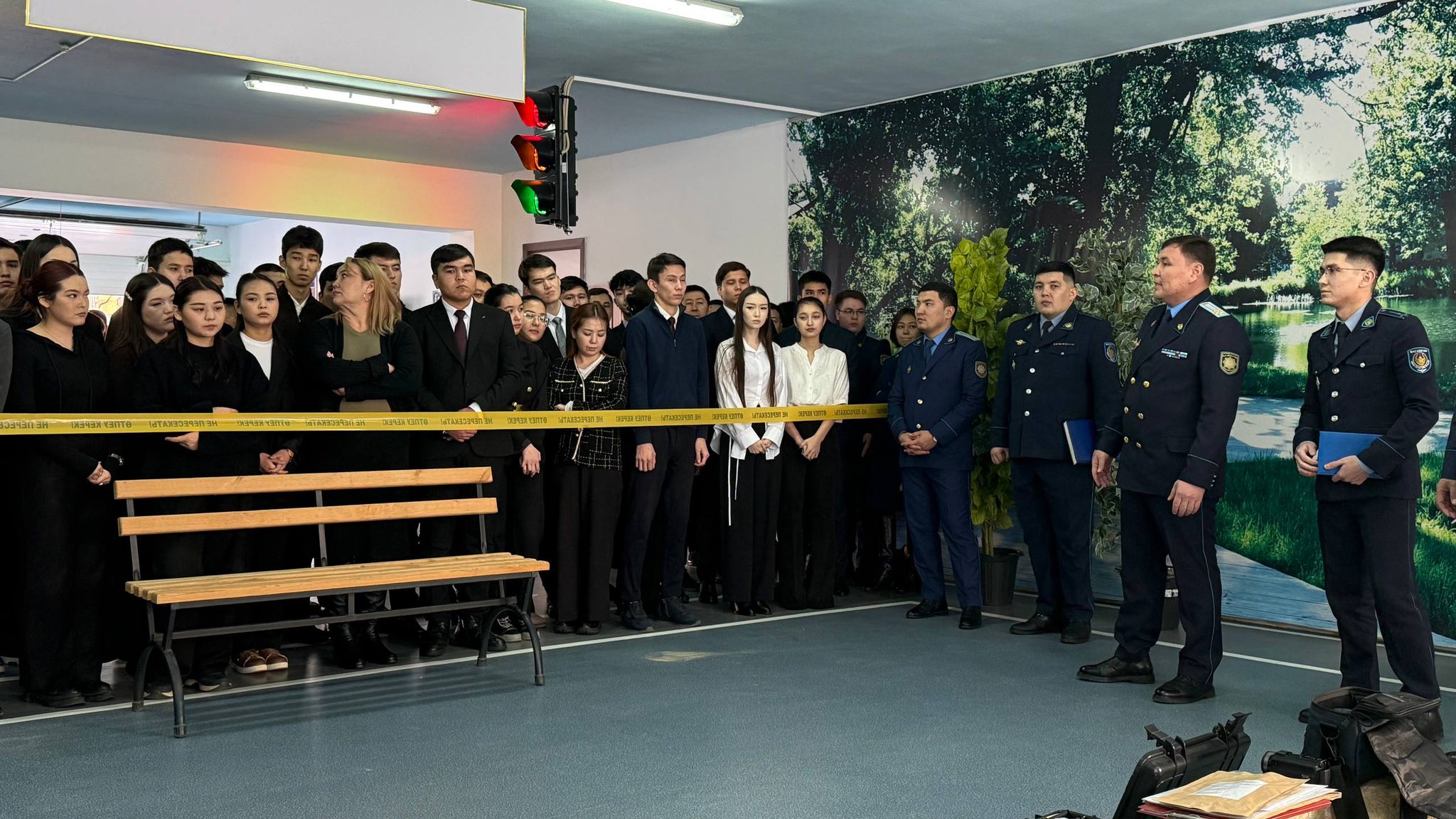 Қызылордада «Құқық қорғау қызметіне – білікті кадрлар» тақырыбында студенттермен кездесу өтті