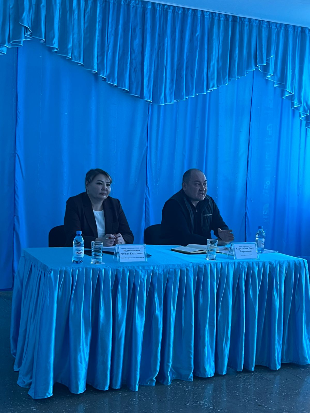 2026 жылғы 29 қаңтарда Северное ауылында  Алтай аудан әкімі Курмамбаев Р.Т. және Северное ауылдық округінің әкімі Мусоболинова Р.К. тұрғындармен есепті кездесу өткізді.