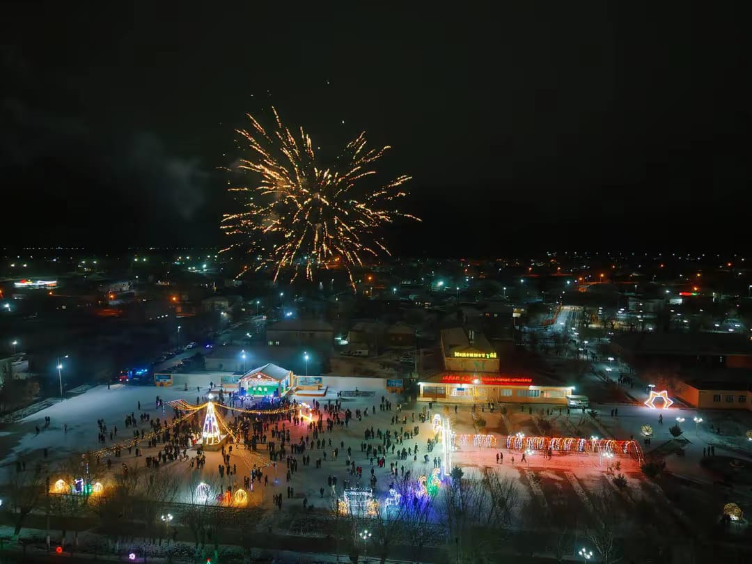 Аудан әкімі тұрғындарды жаңа жылмен құттықтады