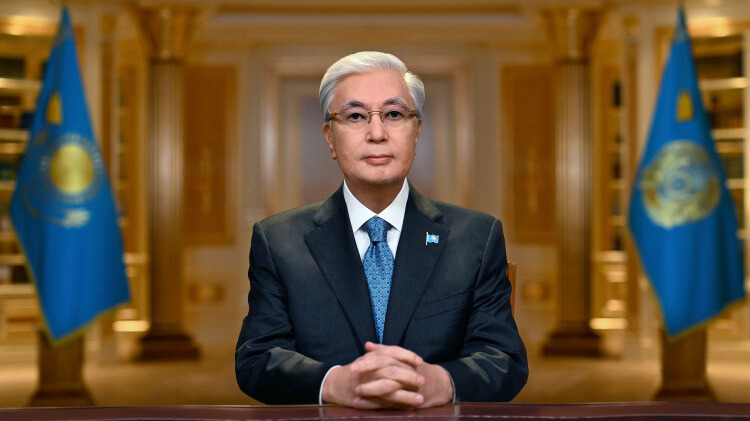 Поздравление Главы государства Касым-Жомарта Токаева с Новым годом