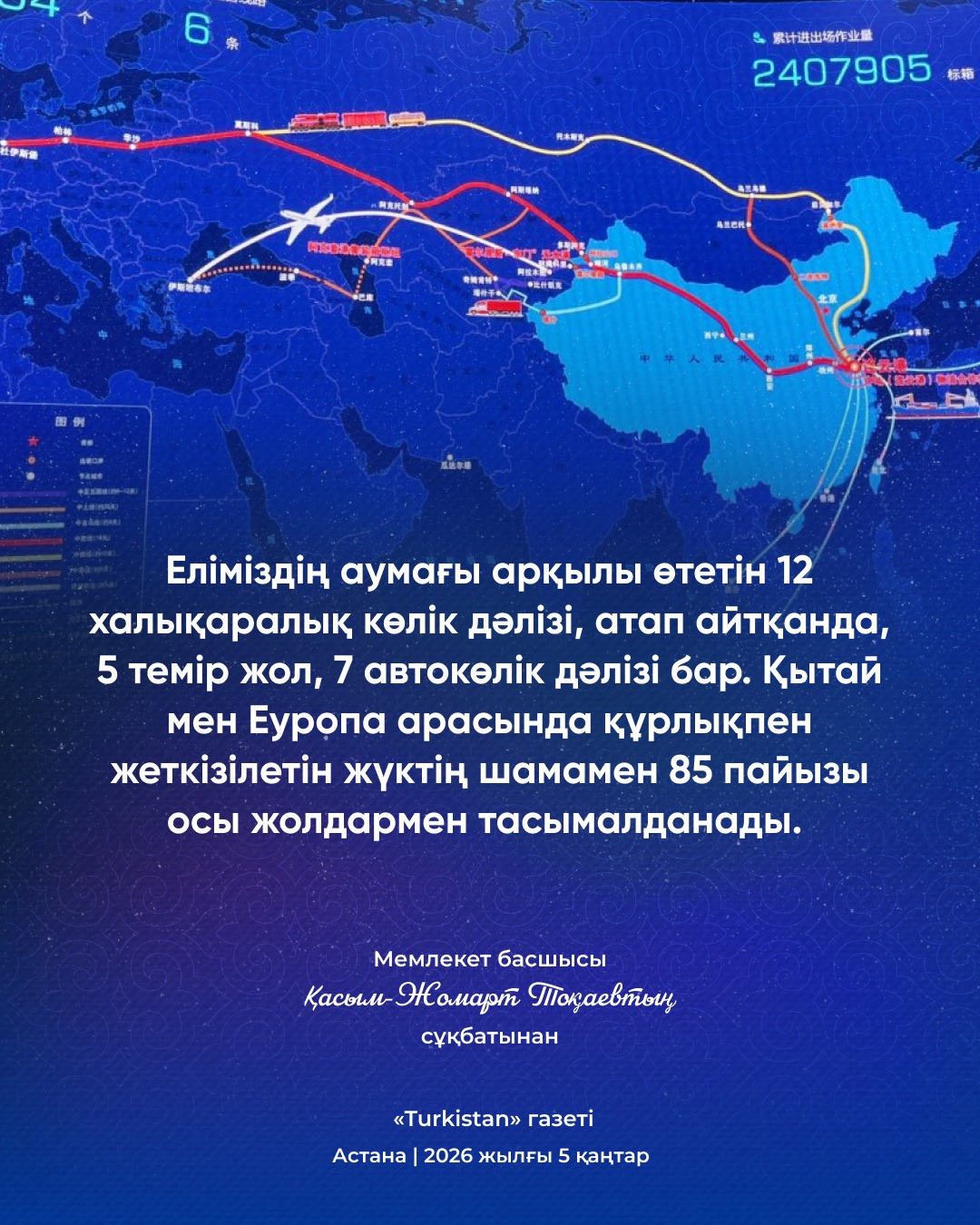 Президентпен сұхбат: Инфрақұрылым, энергетика және агроөнеркәсіп – ел дамуының өзегі