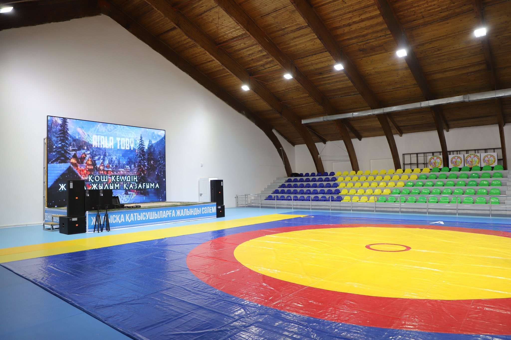 Аудан басшысы дене шынықтыру-сауықтыру кешенінің жұмысын бақылады