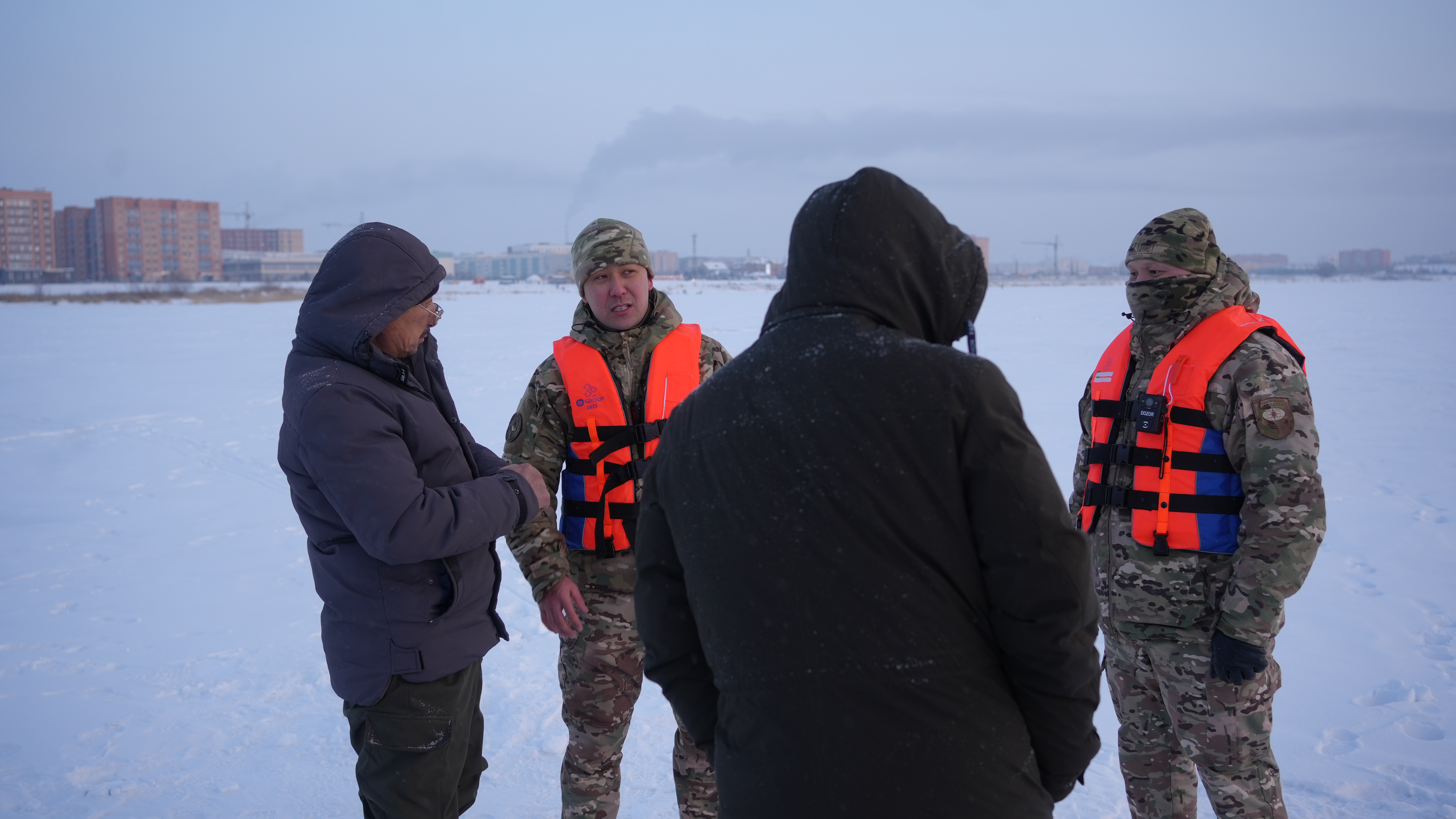 В Акмолинской области проведён профилактический рейд на озере Копа
