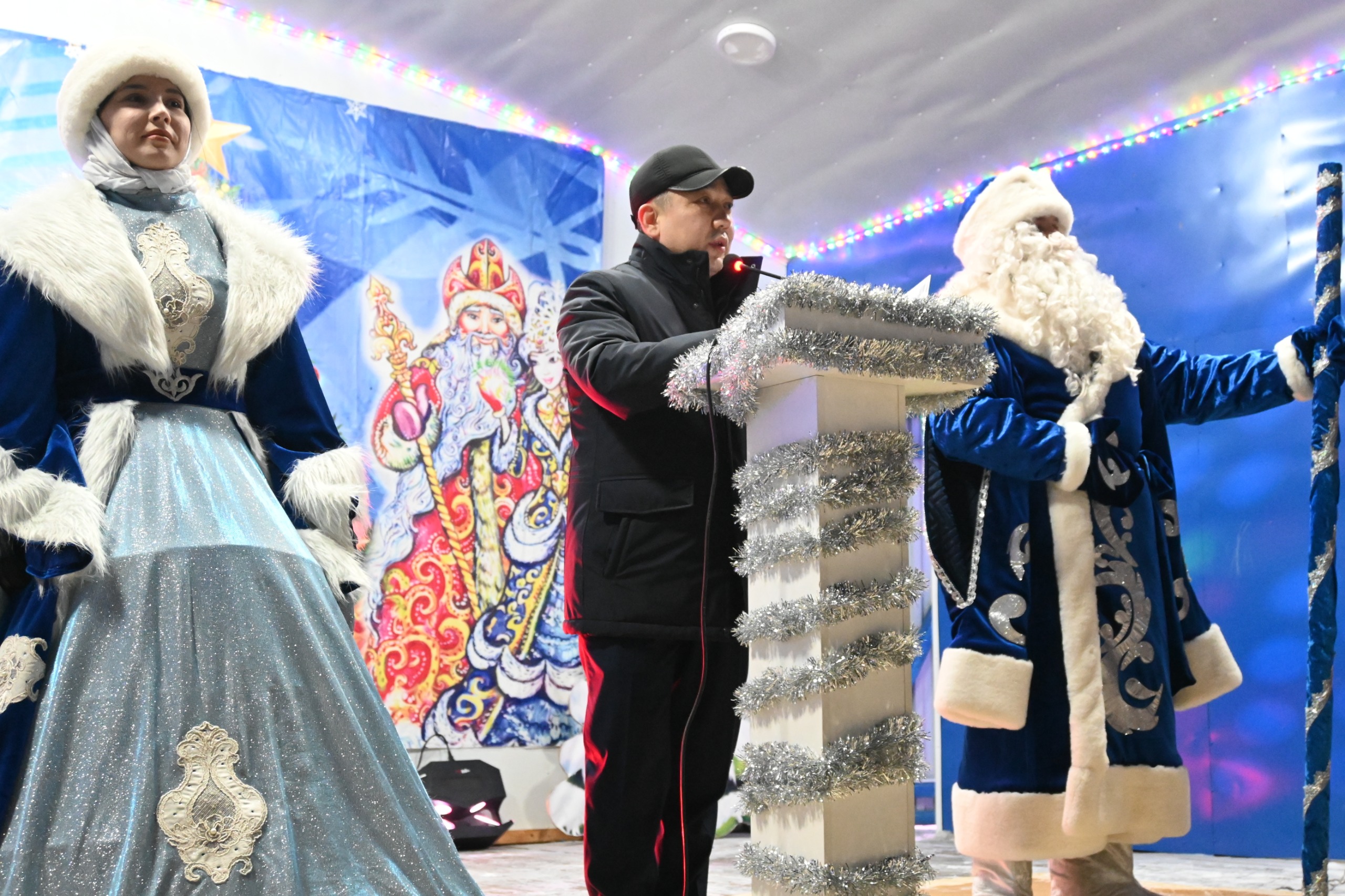 В Сандыктауском районе встретили Новый 2026 Год