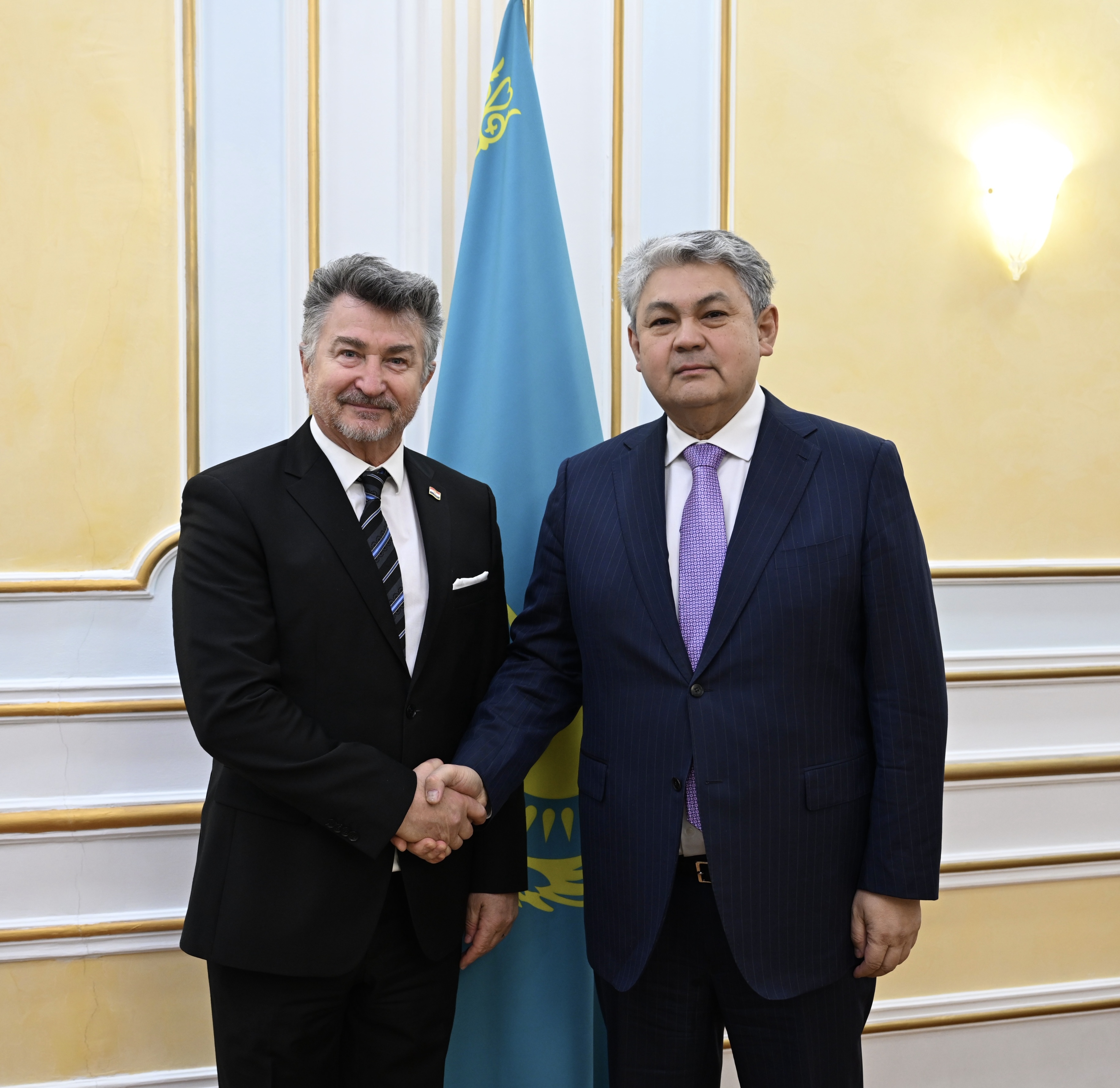 Министр иностранных дел Казахстана принял Посла Хорватии