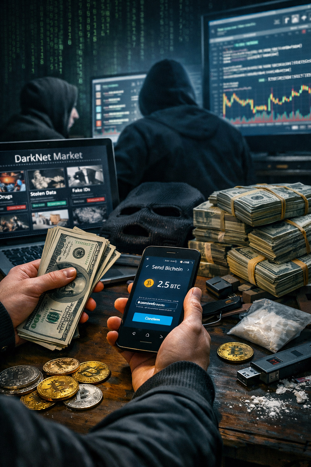 Пресечена деятельность группы профессиональных отмывателей