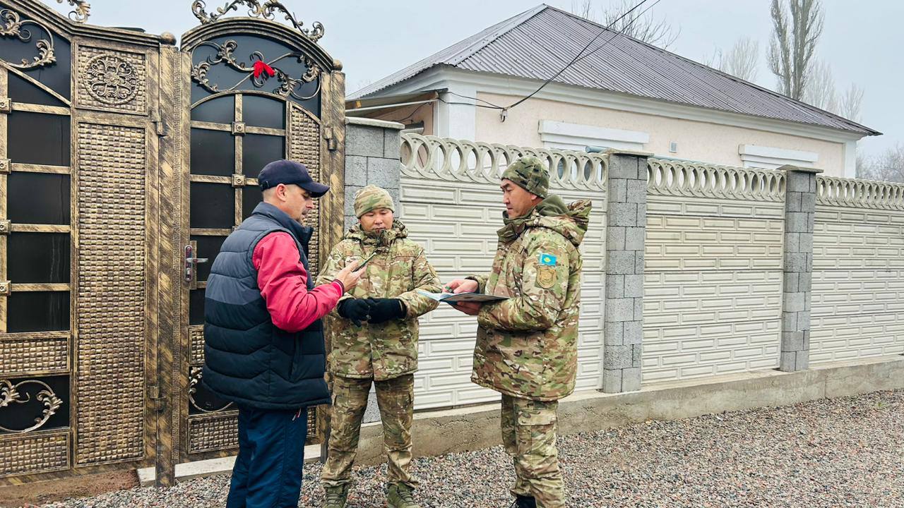 Меркі ауданында жылыту маусымындағы өрт қауіпсіздігі бойынша түсіндірме жұмыстары жүргізілді