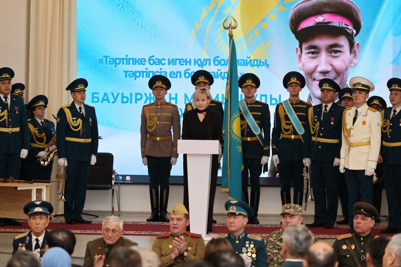 Патриотизм мектептен басталады: Ұлттық ұлан мен елордалық мектеп батыр рухын ұлықтады