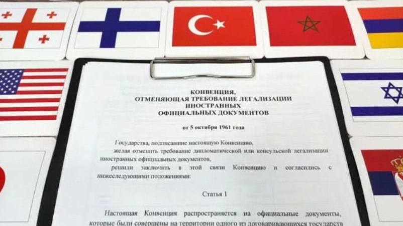 Порядок признания иностранных официальных документов посредством апостиля