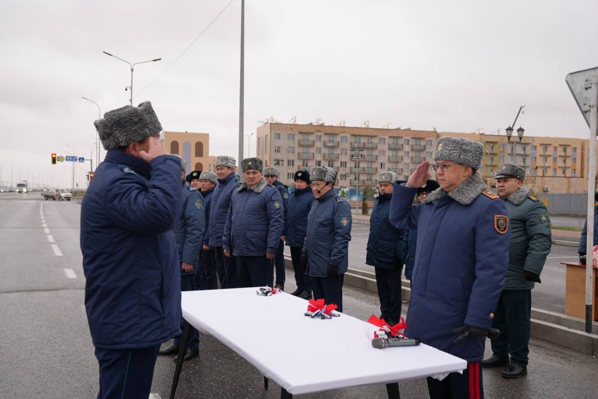 Полиции вручили ключи от 45 служебных автомобилей в Туркестанской области&nbsp;