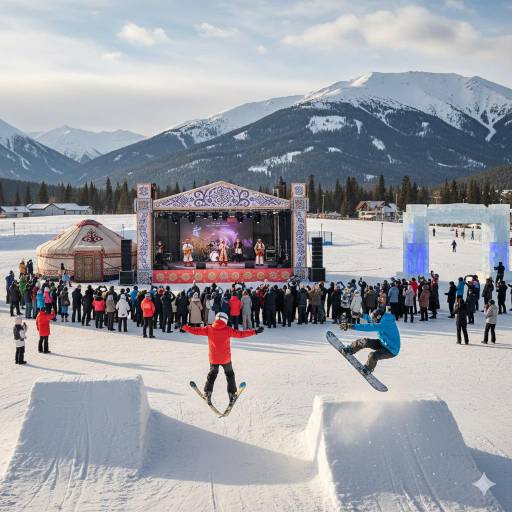 «Зимний драйв в ВКО»: культурно-досуговая программа на соревнованиях по ски-кроссу и сноуборду