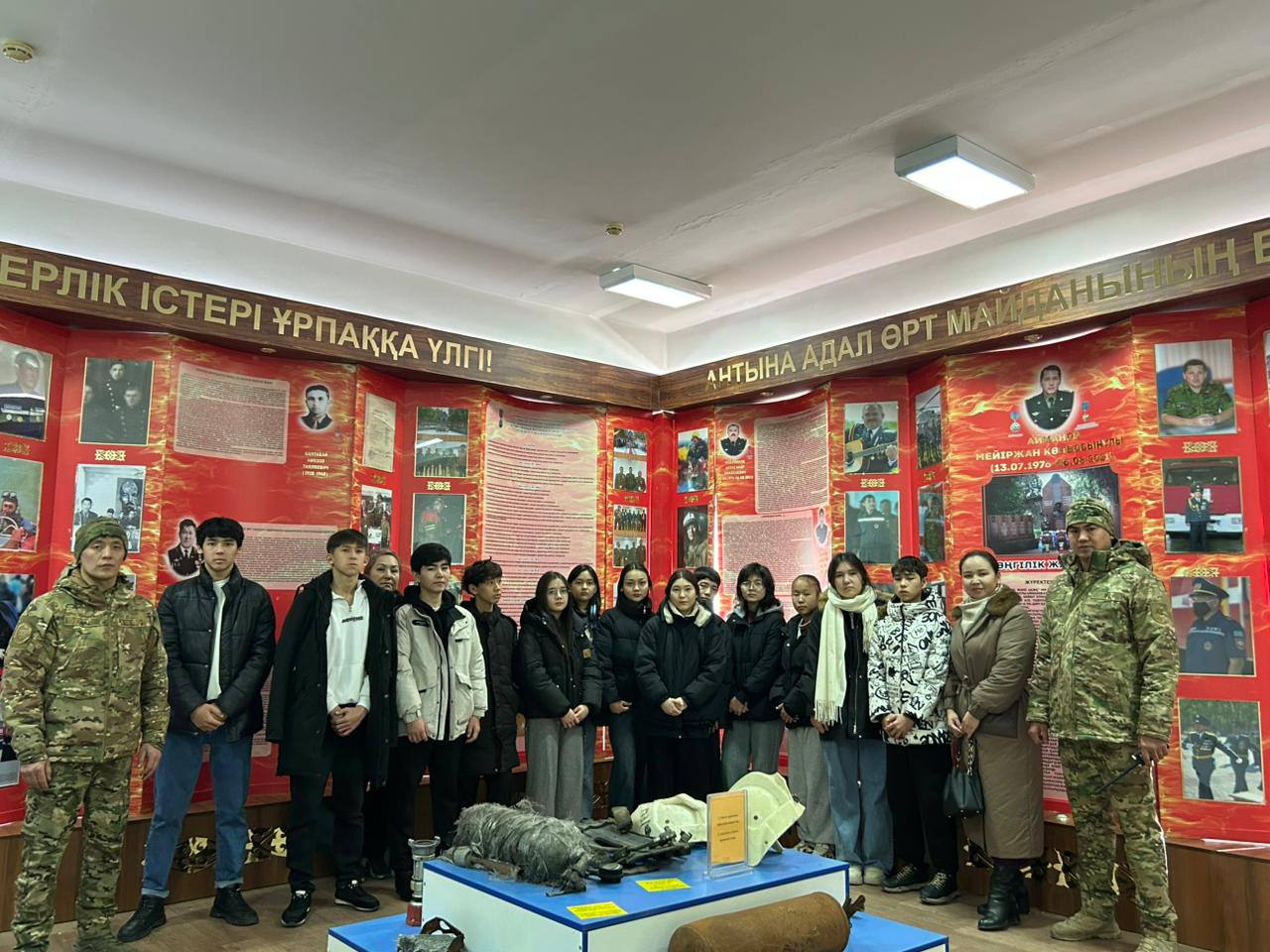 Тараз қаласында өрт сөндіру бөлімінде ашық есік күні өтті