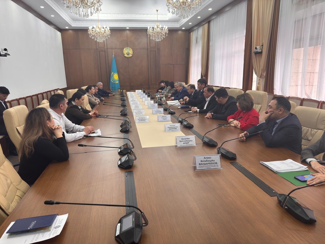 Қазақстан Республикасы Парламенті Сенатының депутаты С.Т. Медебаевпен кездесу