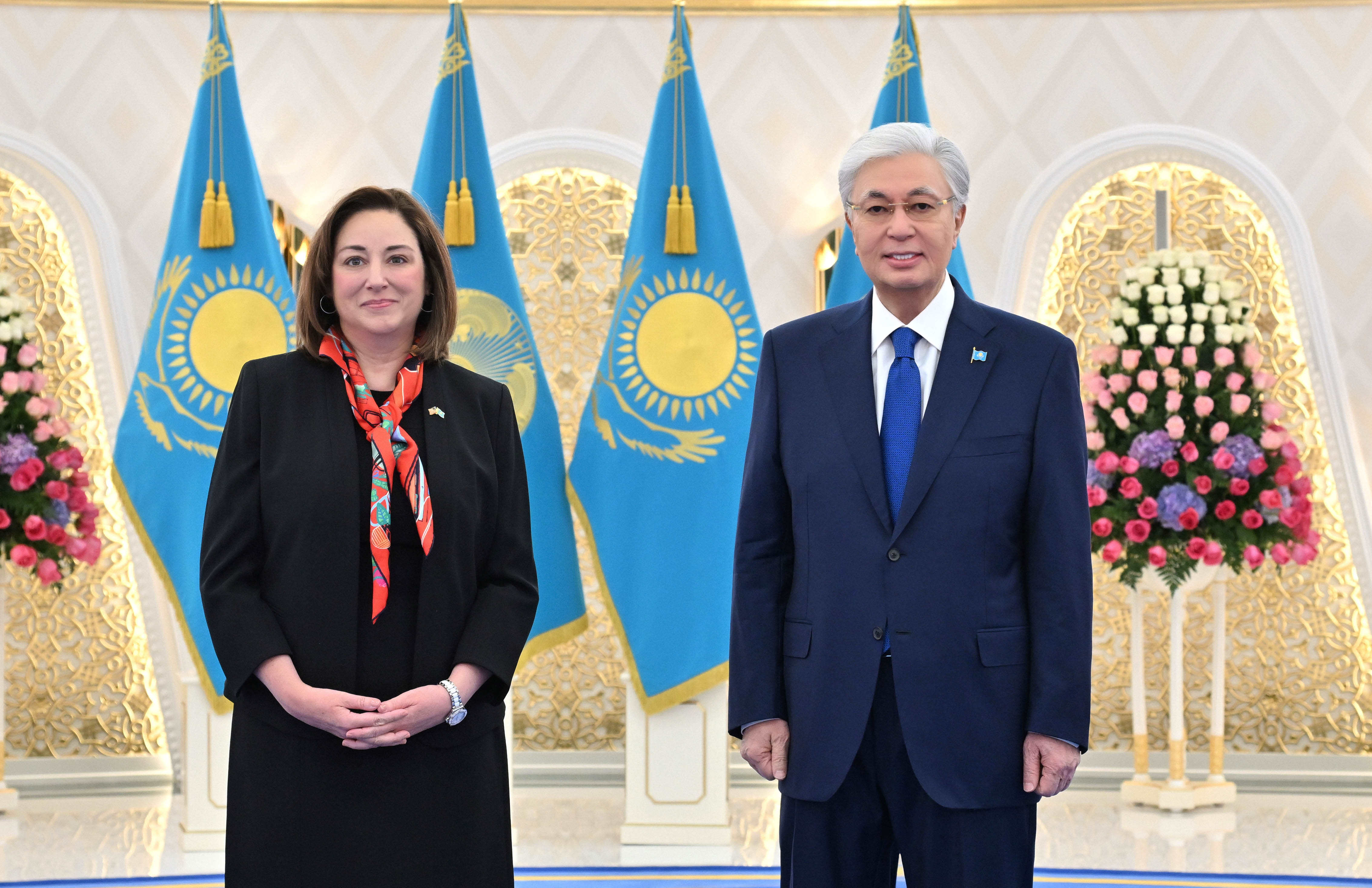 Президент Қасым-Жомарт Тоқаев АҚШ елшілесінен сенім грамоталарын қабылдады
