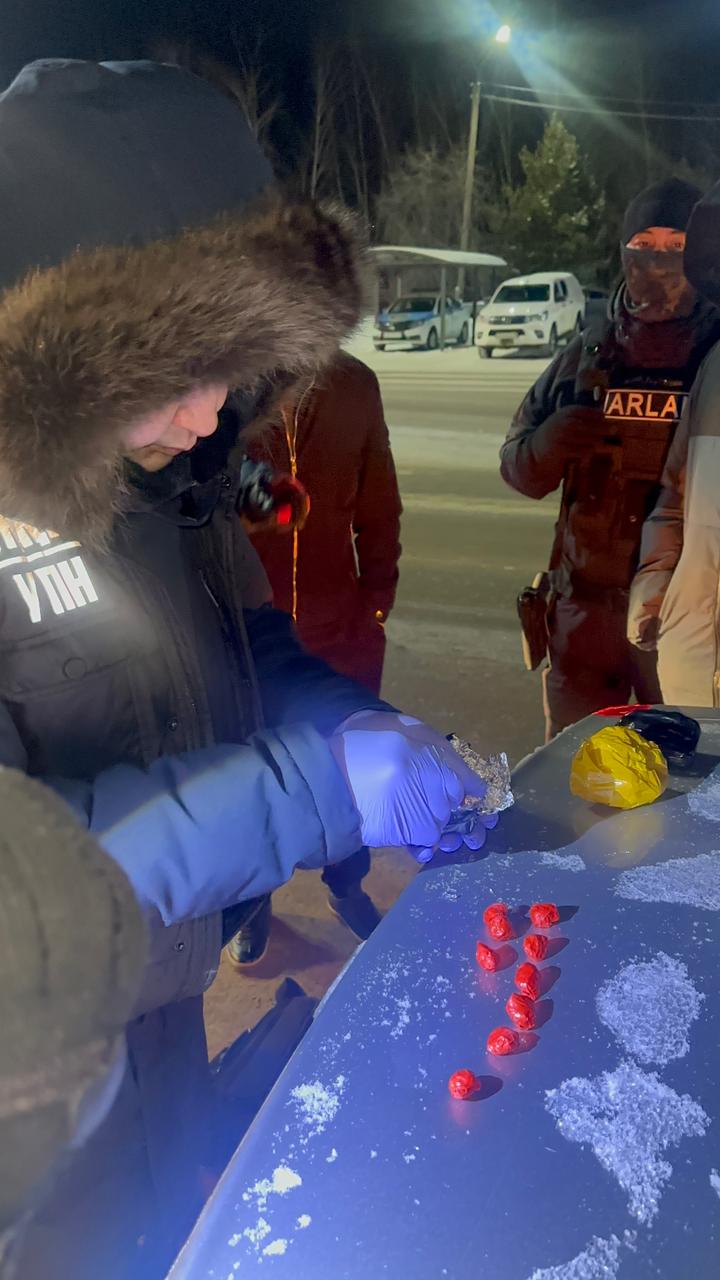 Поставку «синтетики» пресекли полицейские в СКО