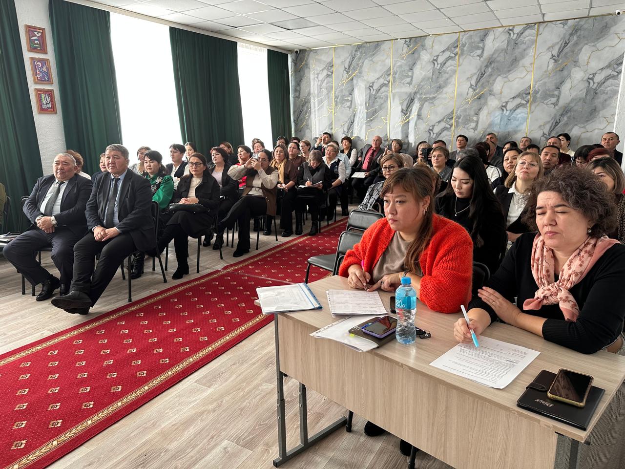 Нұра ауданының білім бөлімі жанындағы кеңес отырысы