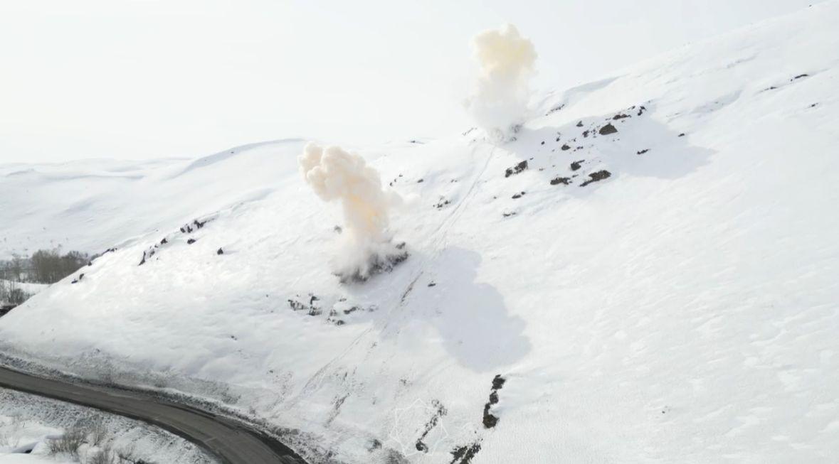 МЧС принимает превентивные меры в лавиноопасный период