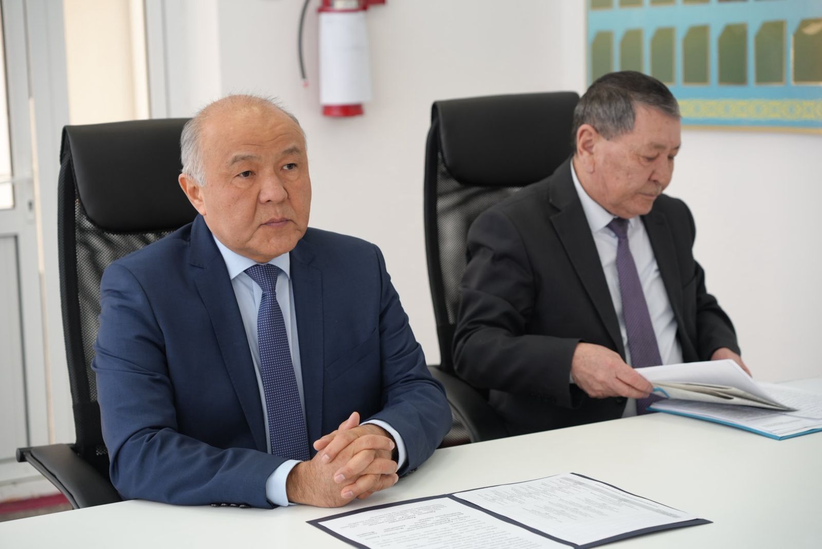 Мойынқұм ауданында жаңа Конституция жобасын түсіндіру бойынша «Қазақтелеком» мекемесінің ұжымымен кездесу өтті