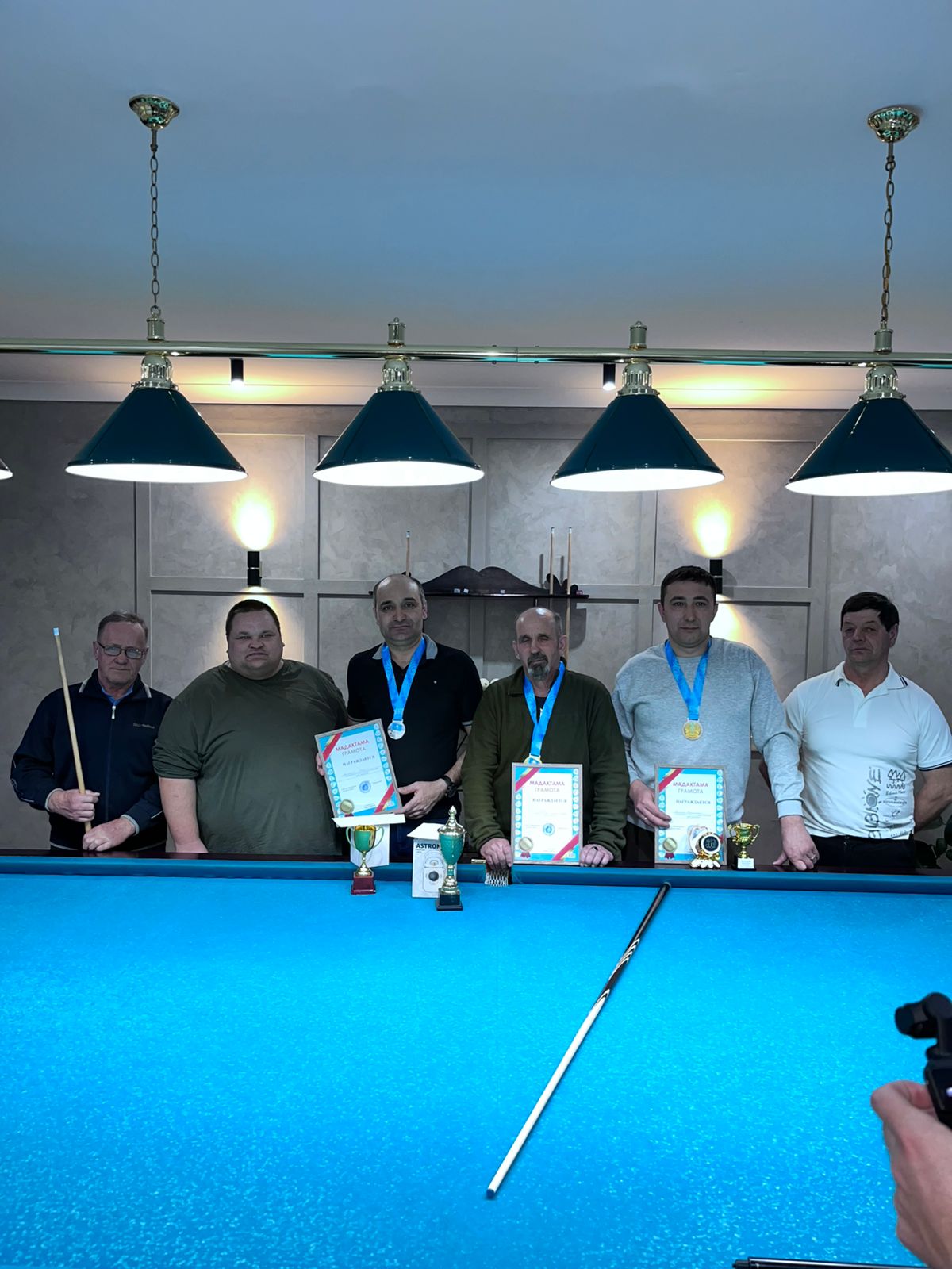 Ставрополка ауылындағы бильярд бойынша