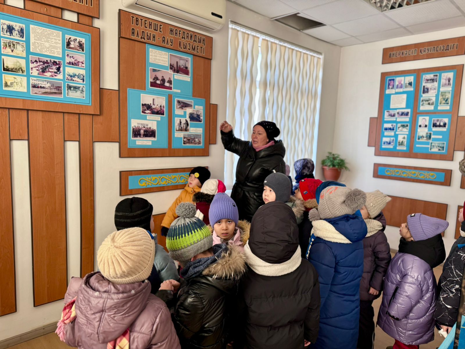 Өрт сөндірушілер қонағында: №24 бөбекжай-балабақша тәрбиеленушілеріне арналған Ашық есік күні