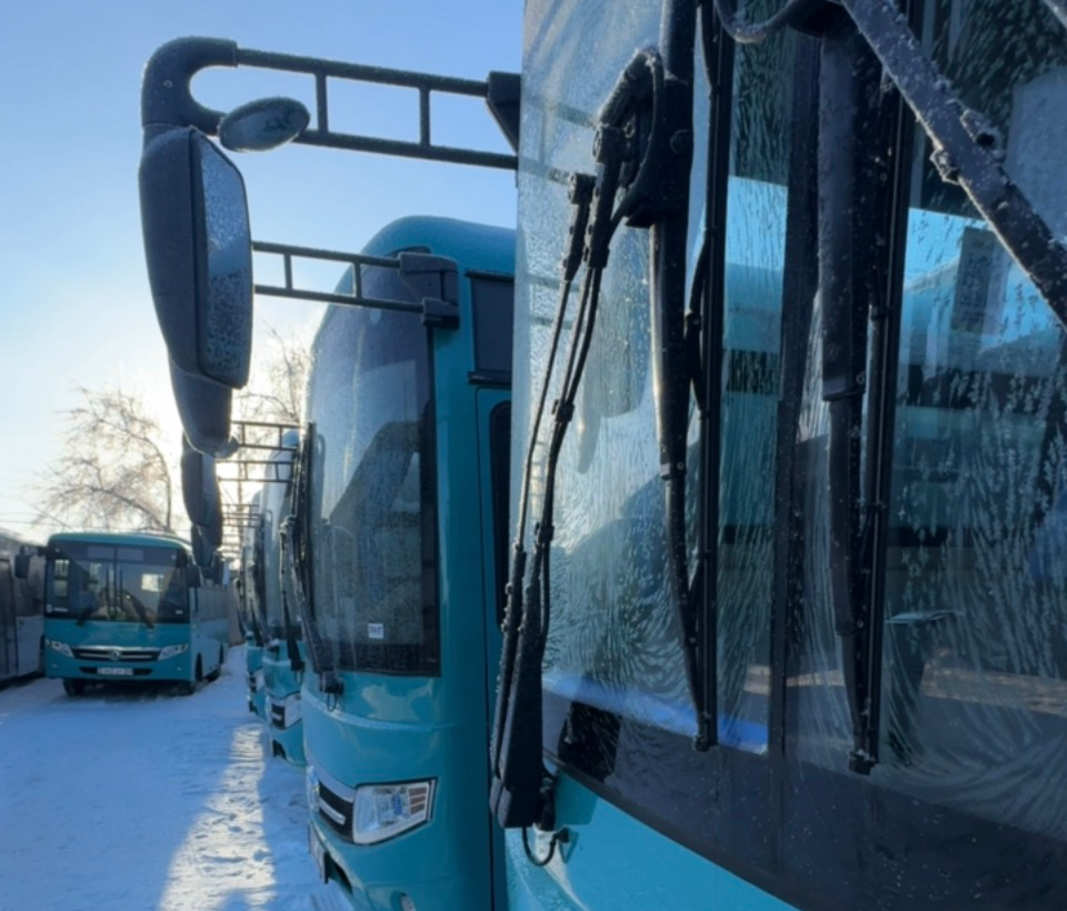 Қарағандыда №29 бағытқа жаңа автобустар шықты