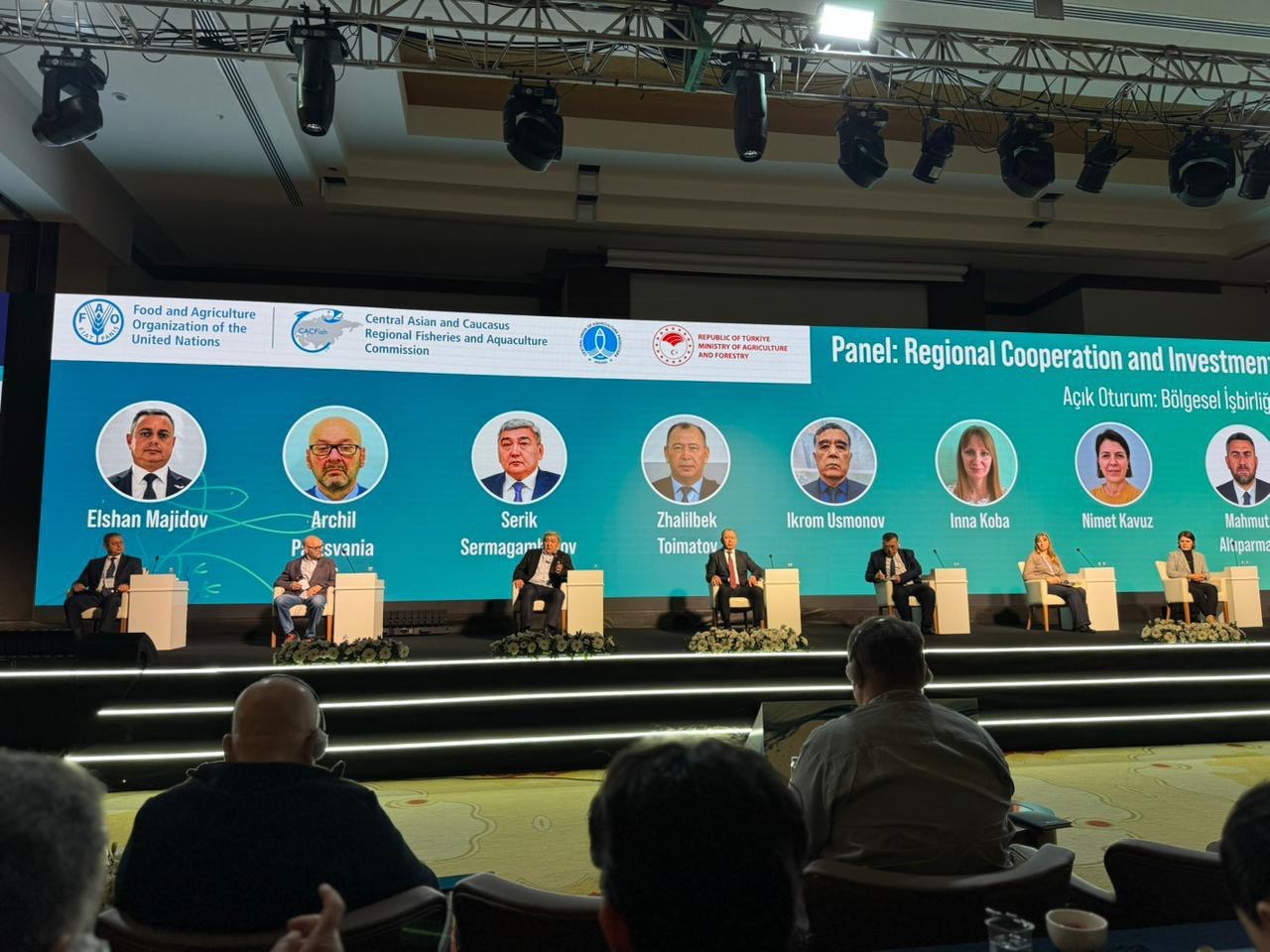 Түркиядағы ұсақ ауқымды аквашаруашылықты  балық өсіру материалымен қамтамасыз ету жөніндегі  өңірлік семинар