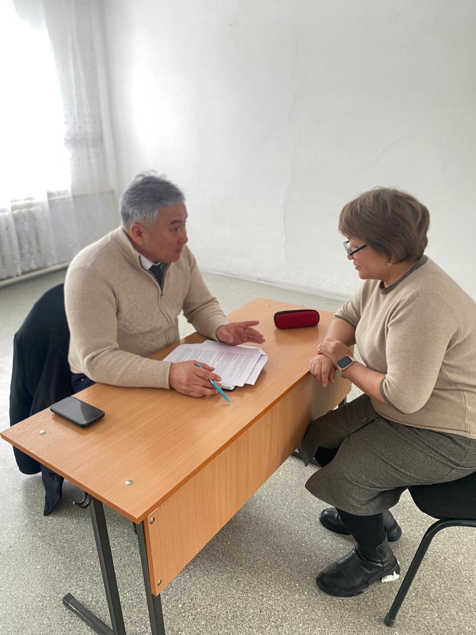 Кішітөбе ауыл тұрғындарымен кездесу өткізілді.