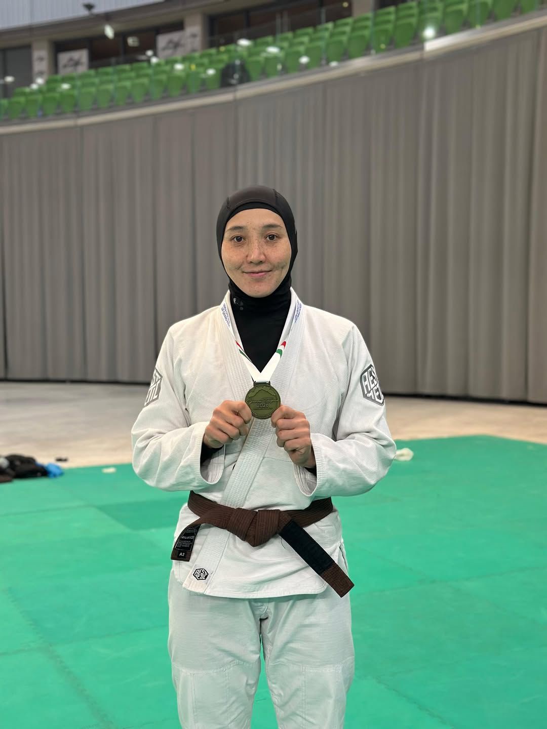 Бұқар жырау ауданының спортшысы Ажар Салықова — GENOA OPEN халықаралық джиу-джитсу турнирінің жүлдегері