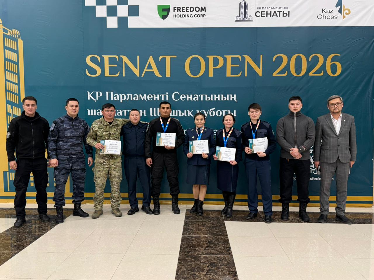 Жамбыл облысы ПД командасы Сенат кубогында топ жарды